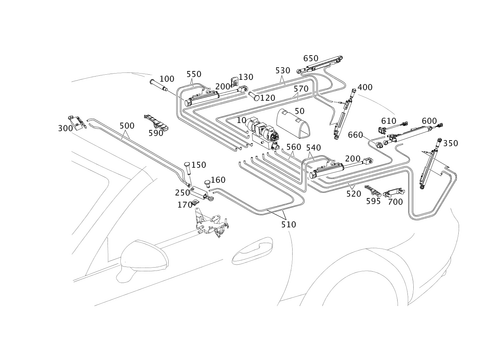 Hydraulic System for 2016 Mercedes-Benz SL550 #0