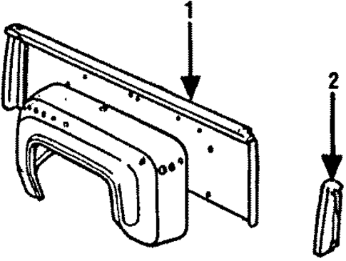 Side Panel for 1987 GMC V2500 #1