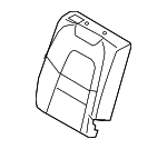 9Y0885775AG - Body: Seat Back Pad for Porsche Image