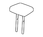 26449593 - Body: Headrest, Center for GM Image