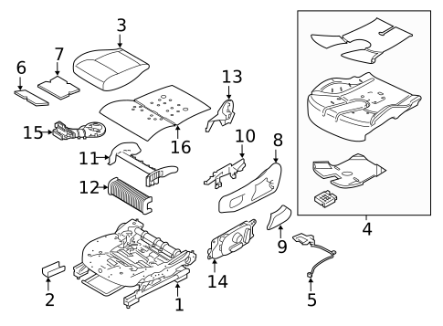 Power Seats for 2022 Land Rover Range Rover Velar #3