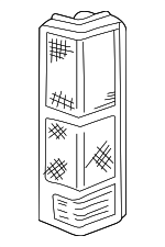 5978024 - Electrical: Tail Lamp Assembly for Chevrolet: Astro | GMC: Safari Image