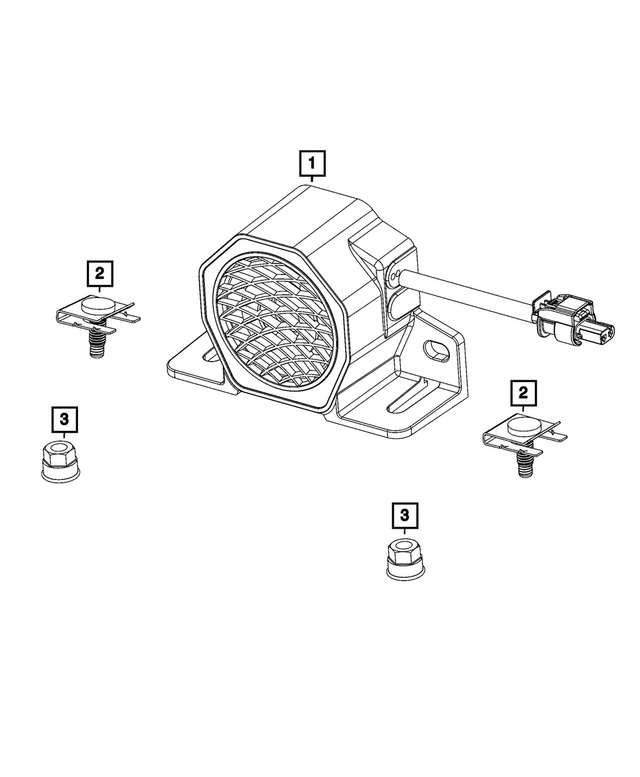 52112391AB - Electrical: Alarm Module for Mopar Image