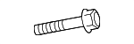 N91229001 - Suspension: Upper Control Arm Bolt for Audi Image