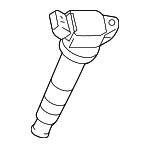 90919A2008 - Electrical: Ignition Coil for Lexus: ES350, GS350, GS450h, IS300, IS350, LC500h, LS500h, RC300, RC350, RX350, RX350L, RX450h, RX450hL, TX550h+ Image