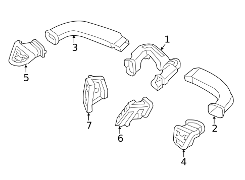 Ducts for 2012 Hyundai Veloster #0