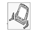 9E5Z5461019A - Body: Seat Back Frame for Ford: Fusion | Mercury: Milan Image