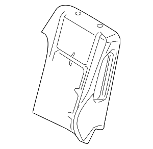 9E5Z5464811A - Body: Seat Back Cushion for Ford Image