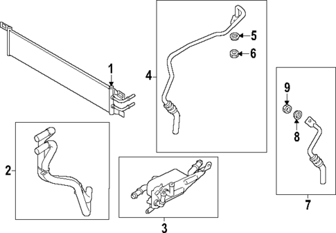 Trans Oil Cooler for 2025 Ford Maverick #0