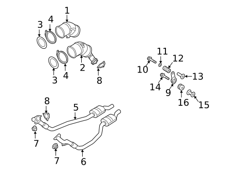 Exhaust Components for 2025 Audi S7 Sportback #0