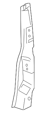 2T1Z6124382A - Body: Inner Center Pillar for Ford: Transit Connect Image