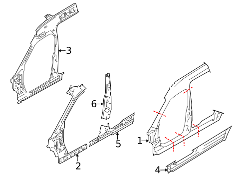 Aperture Panel for 2010 Ford Transit Connect #0