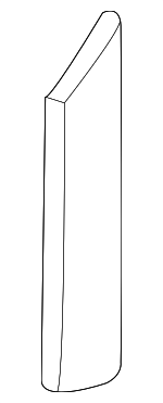 15697341 - Body: Mirror Glass Seal for GM Image