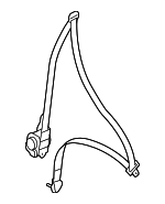 7000B040 - : Lap &amp; Shoulder Belt for Mitsubishi: Lancer Image