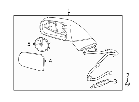 Mirrors for 2014 Chevrolet Corvette #0