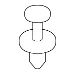 51471911992 - Body: Side Trim Panel Clip for BMW Image