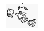 6351TR0931 - : 2012 Honda Civic - Lock Assembly Steering for Honda: Civic Image