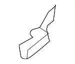 8U0868168A4PK - : 2015-2020 Audi - Windshield Pillar Trim Cap for Audi: A3, A3 Quattro, Q3, Q3 Quattro, S3 Image