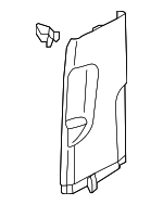 8V58672394PK - : Lower Center Pillar Trim for Audi: A3, A3 Quattro, A3 Sportback e-tron, S3 Image