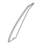 822D25MP0A - Body: Front Applique for Nissan: ARIYA Image