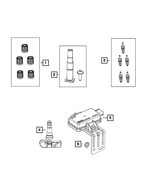 Tire Monitoring System for 2018 Jeep Wrangler #0