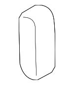 971662D000 - HVAC: Evaporator Core Cap for Genesis: G80 | Hyundai: Accent, Azera, Equus, Genesis, Santa Fe, Santa Fe Sport, Santa Fe XL, Veracruz Image