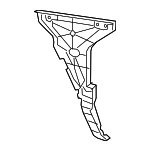 80A807454 - Body: Bumper Guide for Audi Image