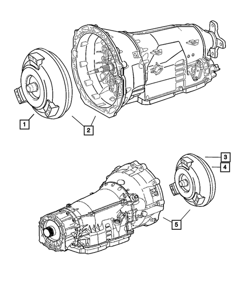 Transmission Assembly for 2007 Dodge Nitro #0