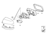 51167203859 - : Set Of Covers Mirror Baseplate for BMW Image