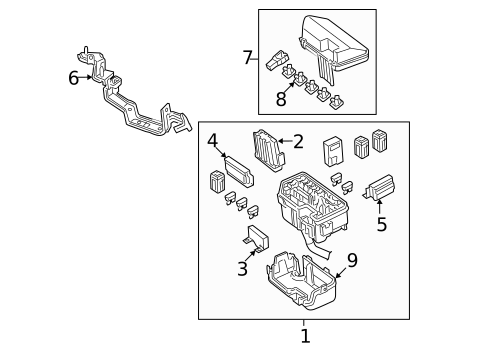 Electrical Components for 2010 Honda Accord #0