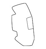 4518660160C0 - : Rear Cover Hole Cover for Toyota: Land Cruiser Image