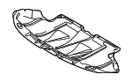 8D0863821N - Body: Front Deflector for Audi Image