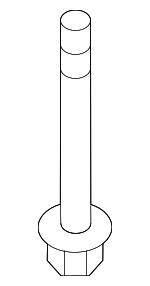 N10576702 - Body: Lower Bracket Bolt for Audi: A8 Quattro, Q7, Q8, RS Q8, RS7 Sportback, S8, SQ7, SQ8 Image