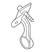 4M0820536A - : Temp Sensor Bracket for Audi: Q7, Q8, RS Q8, SQ7, SQ8 Image