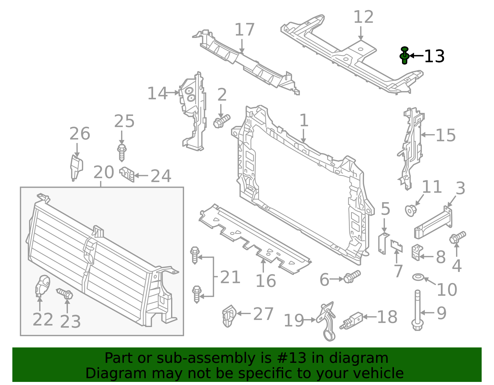 Genuine Audi WHT-004-750 | Fender Liner Rivet | FREE Shipping on Most ...