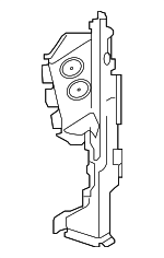 4M0121284DE - Body: Air Baffle for Audi: SQ7 Image