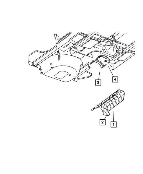 Heat Shields for 2006 Chrysler Sebring #0