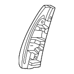 95C882361 - Body: Seat Back Frame Bracket for Porsche: Macan Image