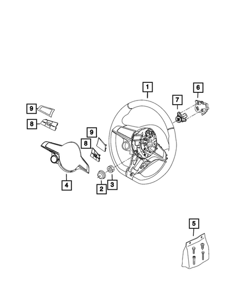 Steering Wheel for 2021 Alfa Romeo Giulia #0