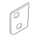 51213403223 - Body: Lower Hinge Shim for BMW: X3 Image