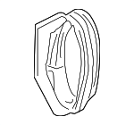 51223452821 - Body: Check Strap Cover for BMW: X3 Image