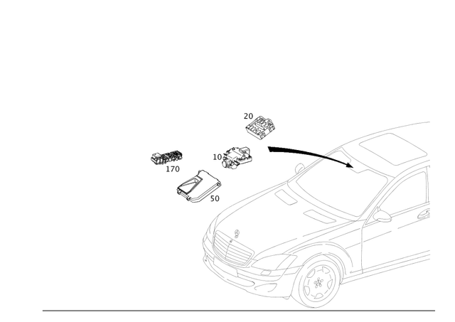 9050001 - Electrical System: Multi-Purpose Camera for Mercedes-Benz: 250, 300S, S350, S400, S500, S550, S600, S63 AMG Image image