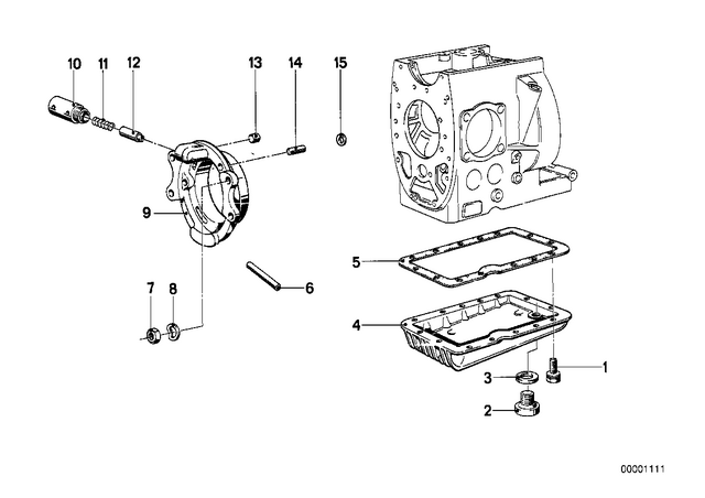 11111253243 - : Nut for BMW-Motorrad Image