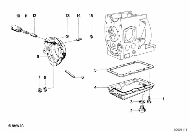 7119904527 - Engine: Hex Bolt with Washer - M6X20 for BMW-Motorrad Image