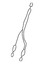 7270448040 - Body: Release Cable for Toyota: Highlander Image