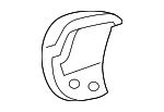 7183548010B0 - Body: Seat Hinge Cover for Toyota Image image