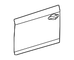 6711247040 - Body: Outer Panel for Toyota: Prius V Image