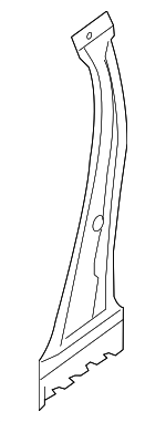 76530ET030 - Body: Inner Center Pillar for Nissan: Sentra Image