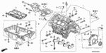 11000RCA810 - Engine: BLOCK ASSY., CYLINDER (DOT) for Honda Image