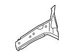KV6Z17101A89A - Body: Outer Rail for Ford: C-Max, Escape, Focus, Transit Connect | Lincoln: MKC Image